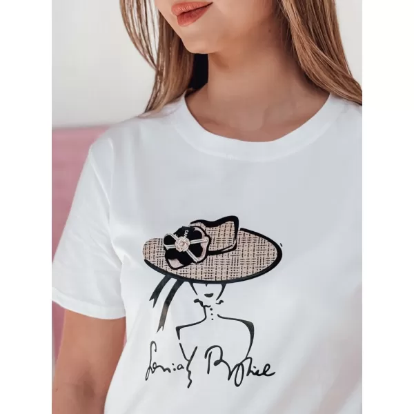  Dámske tričko DSTREET WOMANPOW RY2804 BIELA 