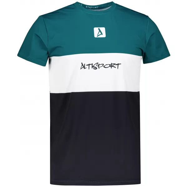  Pánske prémiové plus funkčné tričko ALTISPORT VOJ/ALM051TR02 PETROLEJ 