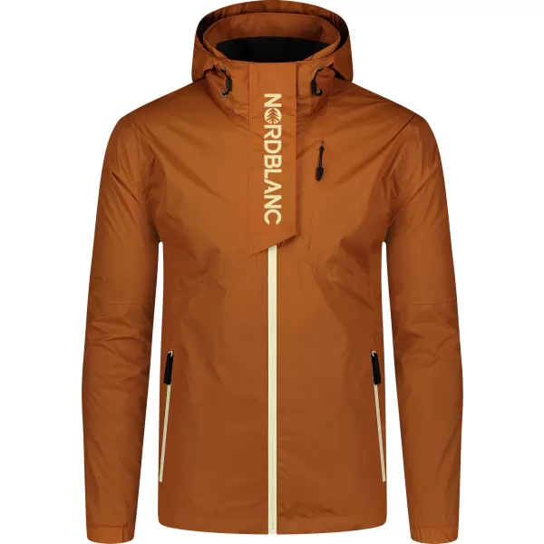  Pánska vonkajšia bunda NORDBLANC PIONEER NBSJM8188 HNEDÝ 