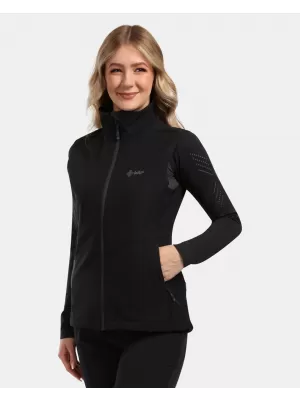 Dámska vesta pre softshell KILPI NOIL-W YL0114KI ČIERNY
