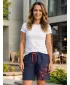 Dámske šortky ALTISPORT ELISSA TMAVO MODRÁ