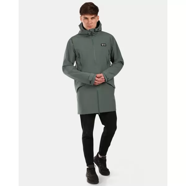  Mužský kabát KILPI AYRA-M YM0130KI KHAKI 