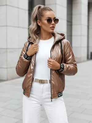 Dámska bunda DSTREET BOMBESS TY4913 BÉŽOVÁ