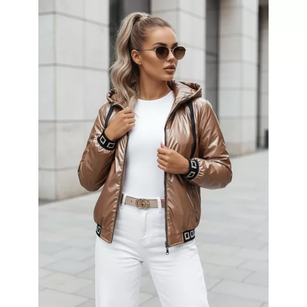  Dámska bunda DSTREET BOMBESS TY4913 BÉŽOVÁ 