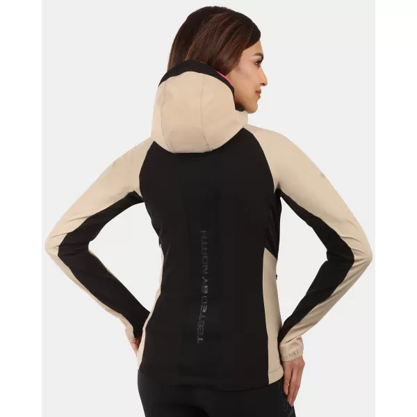  Dámska bunda softshell KILPI BALEO-W YL0125KI BÉŽOVÝ 
