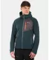 Pánska bunda so softshell KILPI BELTRA-M YM0110KI TMAVO ZELENÝ