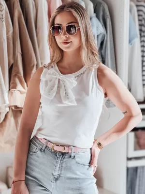 Dámske tielko DSTREET PERBOW RY2732 BIELA