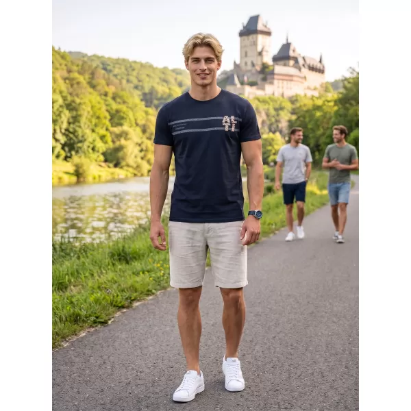  Pánske tričko ALTISPORT EBEN ČIERNA 