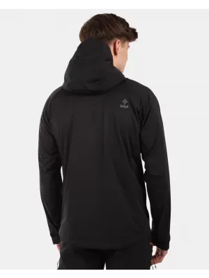 Pánska bunda so softshell KILPI BELTRA-M YM0110KI ČIERNY