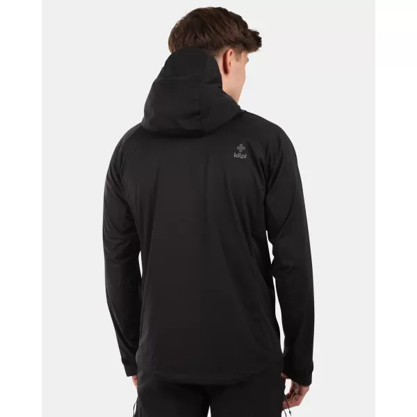  Pánska bunda so softshell KILPI BELTRA-M YM0110KI ČIERNY 