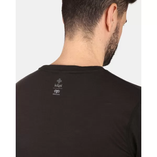  Pánske tričko KILPI SLOPER-M YM0311KI ČIERNA 