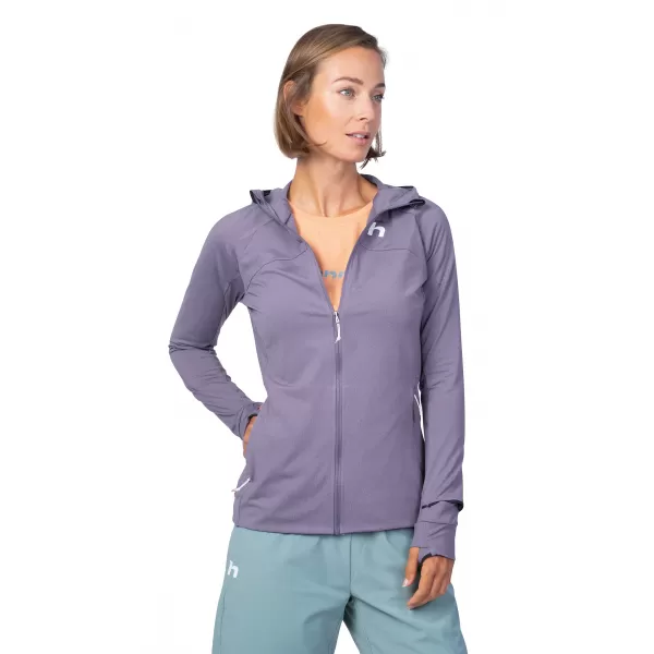  Dámska mikina HANNAH ELI HOODY GRAY RIDGE MEL 