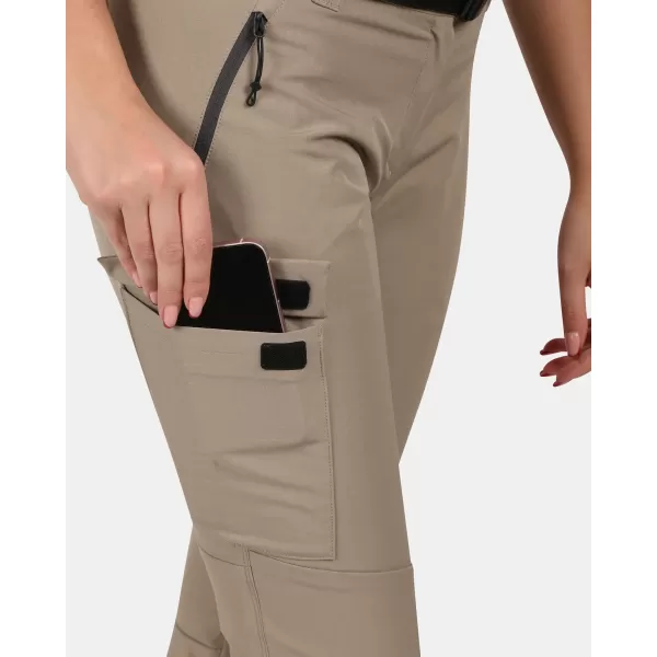  Dámske nohavice KILPI BELVELA-W YLX405KI KHAKI 