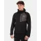 Pánska bunda so softshell KILPI BELTRA-M YM0110KI ČIERNY
