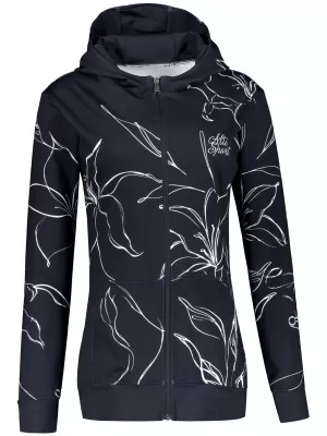 Dámska prémiová funkčná mikina na zips ALTISPORT VOJ/ALW100MI02 ČIERNA