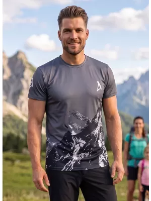 Pánske prémiové plus funkčné tričko ALTISPORT VOJ/ALM059TR02 SIVÁ
