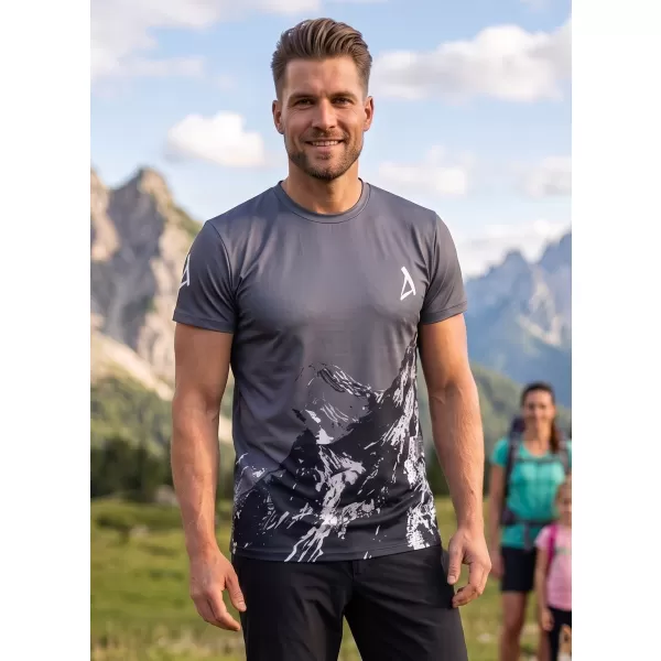  Pánske prémiové plus funkčné tričko ALTISPORT VOJ/ALM059TR02 SIVÁ 