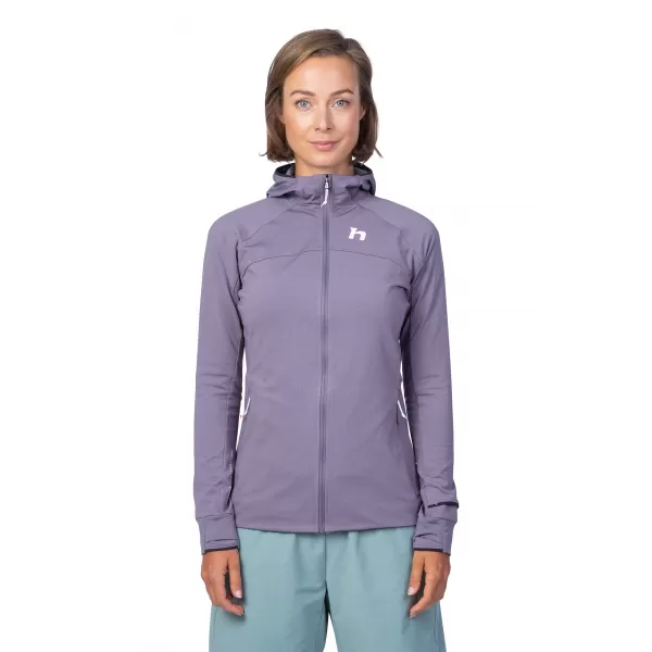  Dámska mikina HANNAH ELI HOODY GRAY RIDGE MEL 