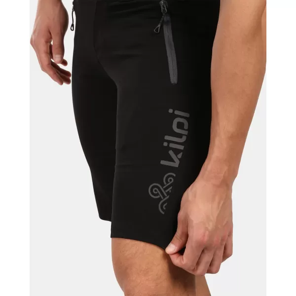  Pánske bicykle šortky KILPI HIXON-M YM0454KI ČIERNY 