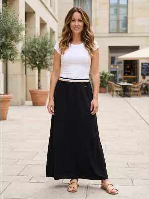 Dámska sukňa ALTISPORT ETTA ČIERNA