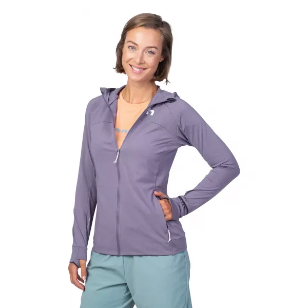  Dámska mikina HANNAH ELI HOODY GRAY RIDGE MEL 