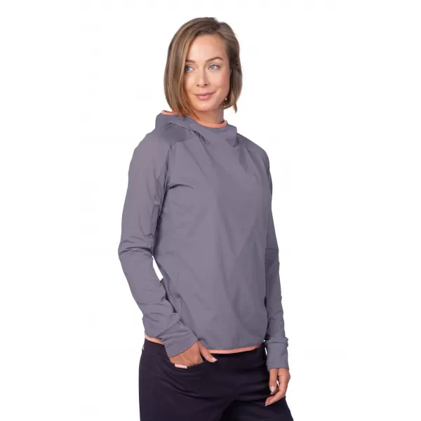  Dámska mikina HANNAH NYMA HOODY GRAY RIDGE MEL 