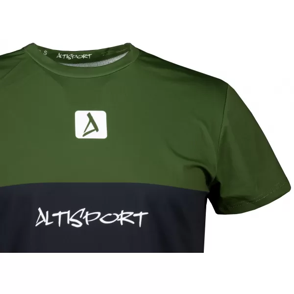  Pánske prémiové plus funkčné tričko ALTISPORT VOJ/ALM051TR02 KAKI 