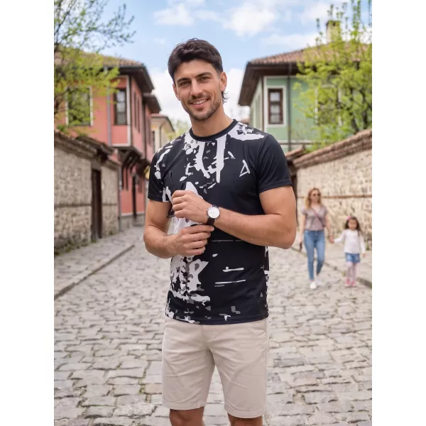  Pánske prémiové plus funkčné tričko ALTISPORT VOJ/ALM057TR02 ČIERNA 