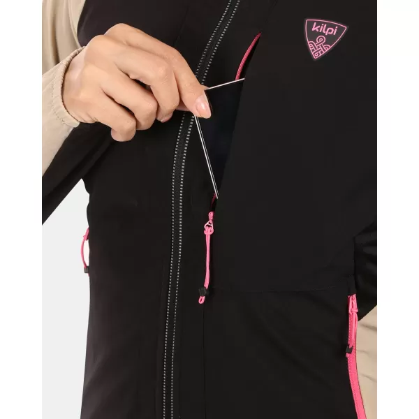  Dámska bunda softshell KILPI BALEO-W YL0125KI BÉŽOVÝ 