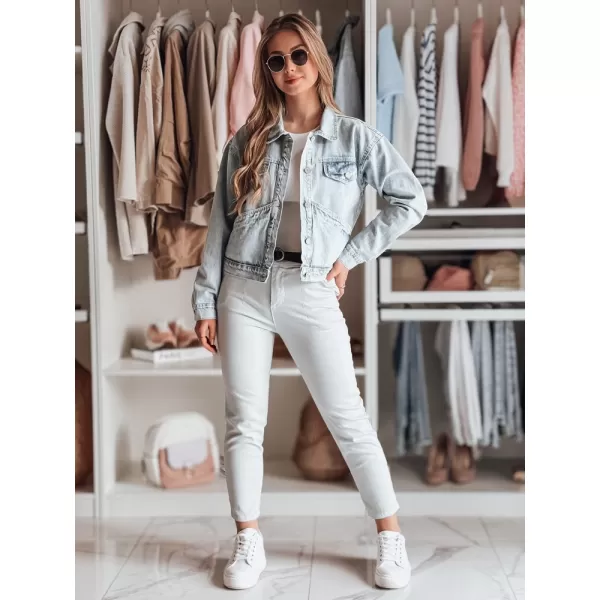  Dámske nohavice DSTREET TAIRONIK UY2538 SVETLO ŠEDÁ 