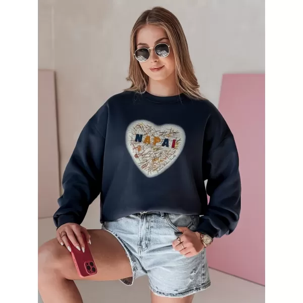  Dámska mikina DSTREET SESRDUCHOVA BY1439 TMAVO MODRÁ 