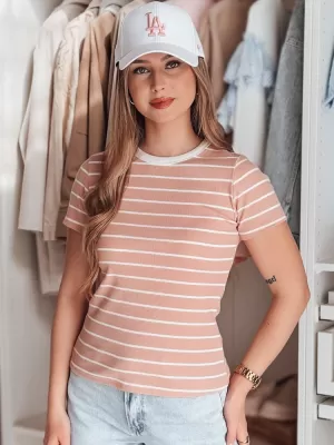 Dámske tričko DSTREET LINESS RY2809 RUŽOVÁ