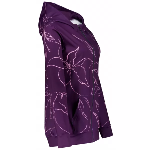  Dámska prémiová funkčná mikina na zips ALTISPORT VOJ/ALW100MI02 FUCHSIOVÁ 