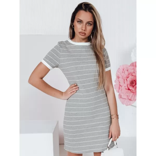  Šaty DSTREET FITLINES EY2580 BIELA 