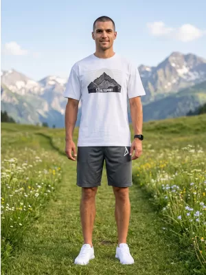Pánske tričko ALTISPORT ALM188812 BIELA