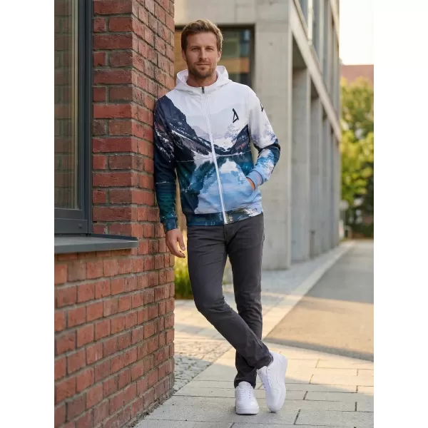  Pánska prémiová funkčná mikina na zips ALTISPORT VOJ/ALM030MI02 HORSKÝ/ZELENÝ 