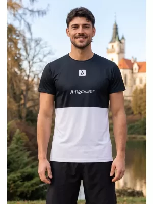 Pánske prémiové plus funkčné tričko ALTISPORT VOJ/ALM051TR02 ČIERNA