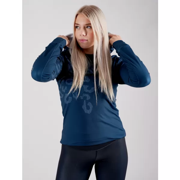  Dámska prémiová funkčná mikina ALTISPORT VOJ/ALW047MI01 MODRÁ 