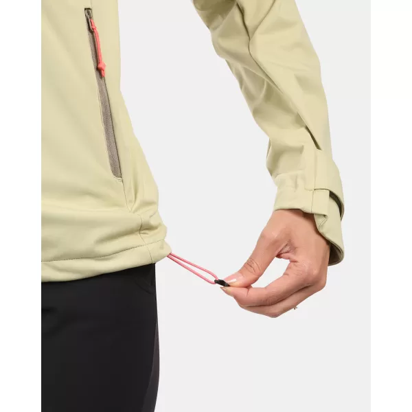  Dámska softshellová bunda KILPI BELTRA-W YL0110KI BÉŽOVÁ 