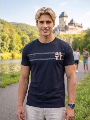 Pánske tričko ALTISPORT EBEN ČIERNA