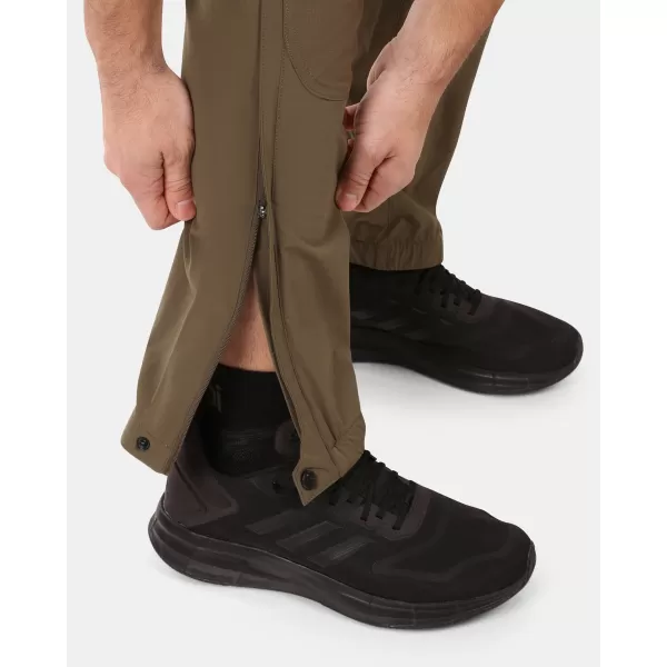  Odnímateľné nohavice KILPI HOSIO-M YM0403KI KHAKI 