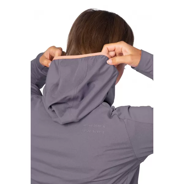  Dámska mikina HANNAH NYMA HOODY GRAY RIDGE MEL 