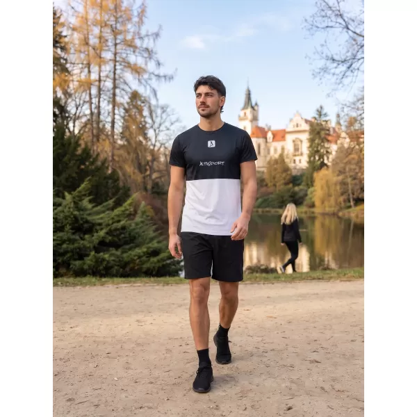  Pánske prémiové plus funkčné tričko ALTISPORT VOJ/ALM051TR02 ČIERNA 