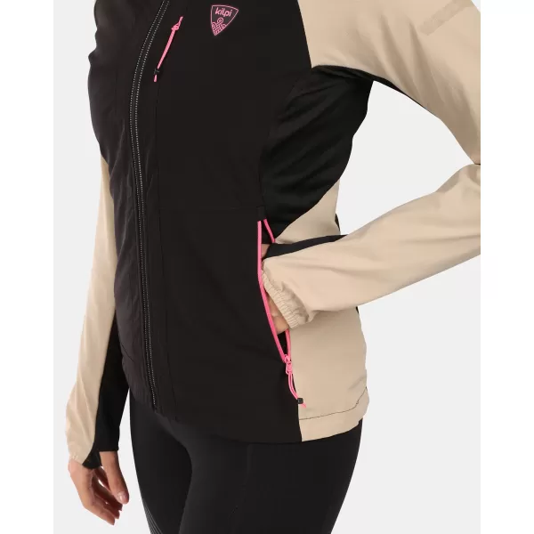  Dámska bunda softshell KILPI BALEO-W YL0125KI BÉŽOVÝ 