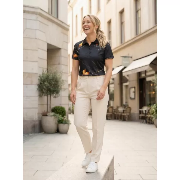  Dámske funkčné tričko s prémiovým golierom ALTISPORT VOJ/ALW097TR05 ZLATÉ LISTY 