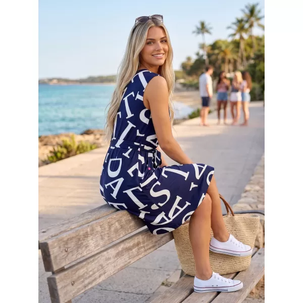  Šaty ALTISPORT EUDORA TMAVO MODRÁ 