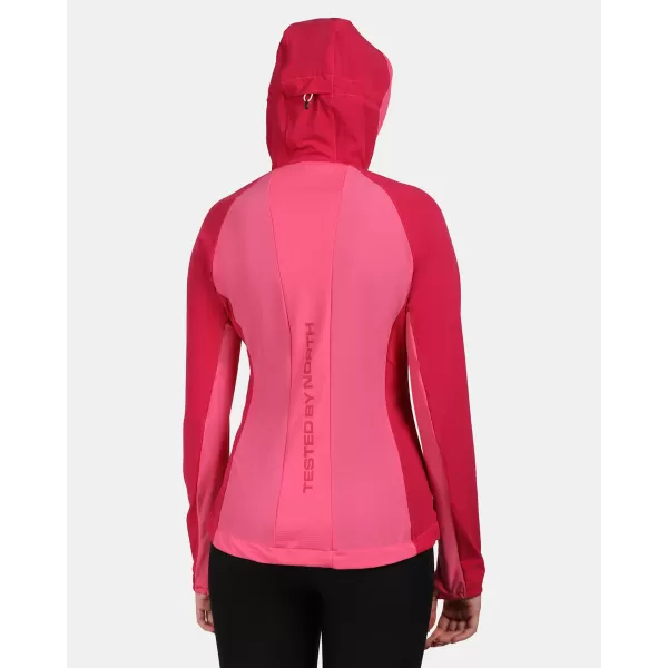  Dámska bunda softshell KILPI BALEO-W YL0125KI RUŽOVÝ 