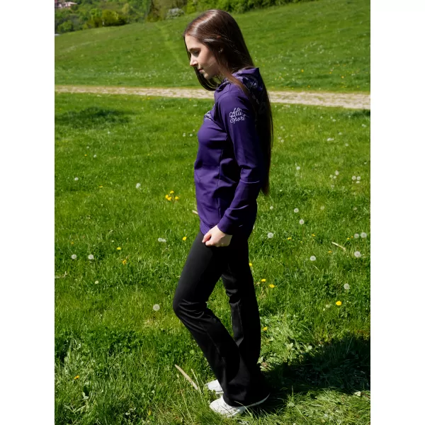  Dámska prémiová funkčná mikina ALTISPORT VOJ/ALW047MI01 FIALOVÁ 