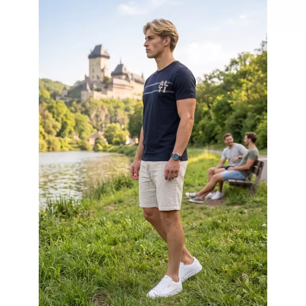  Pánske tričko ALTISPORT EBEN ČIERNA 