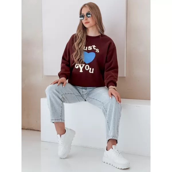  Dámska mikina DSTREET FEELME BY1474 BORDOVÁ 